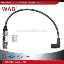 WAB high dielectric strength auto parts spark plug ignition wire kit auto engine ignition cable kit